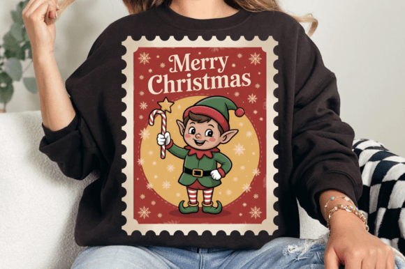 Download Printable Christmas Card Stamps PNG - Printable Collection