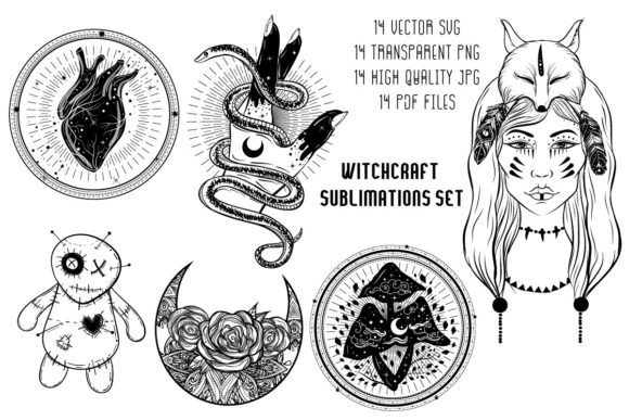 Download Witchcraft Sublimations Set - Sublimations Collection