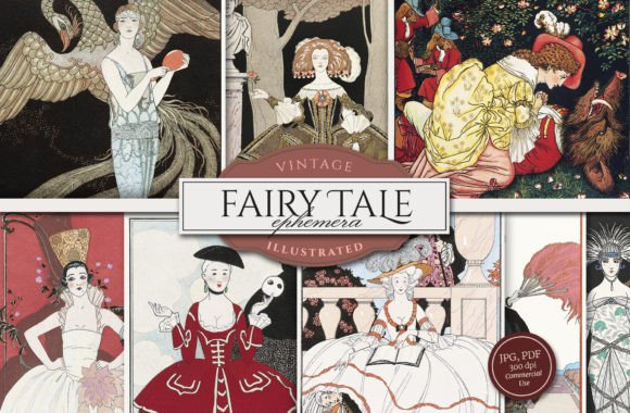 Download Fairy Tale Vintage Illustrations - Illustrations Collection