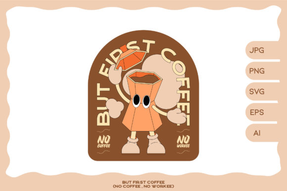 Download Coffee Retro Sublimations and Stickers - Sublimations Collection